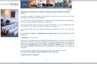 Location appartements meublés à Montréal - Studiomeublemontreal.com Location appartements meublés à Montréal - Studiomeublemontreal.com