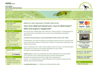 Aperçu visuel du site http://www.mites-alimentaires.fr Aperçu visuel du site http://www.mites-alimentaires.fr