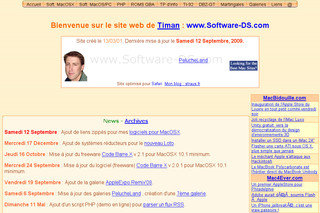 Aperçu visuel du site http://www.software-ds.com