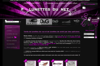 Lunettes-du-net.com - Vente en ligne de lunettes de vue et de soleil Lunettes-du-net.com - Vente en ligne de lunettes de vue et de soleil