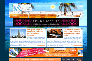 Aperçu visuel du site http://www.reunitoo-vacances.com/