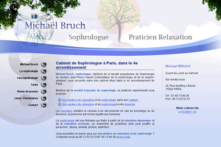 Aperçu visuel du site http://www.bruchmichael.com