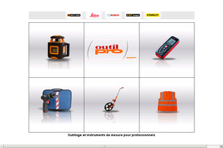 Aperçu visuel du site http://www.outilpro.com 