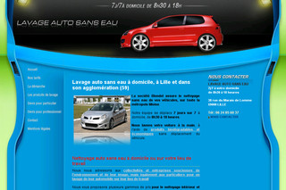 Aperçu visuel du site http://www.lavageautosanseau.net
