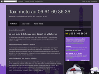 Aperçu visuel du site http://www.taximoto.org/