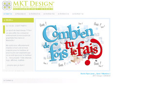Aperçu visuel du site http://www.mkt-design.fr