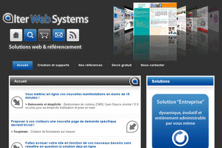 Aperçu visuel du site http://www.lyon-site-internet.fr
