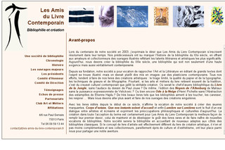 Aperçu visuel du site http://www.les-amis-du-livre-contemporain.fr