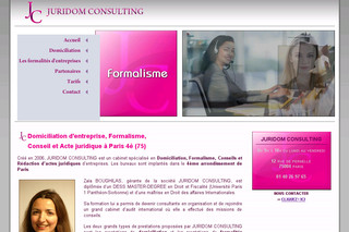 Juridomconsulting.com - Domiciliation et formalité d’entreprise Paris 4 75