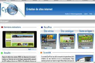 Aperçu visuel du site http://www.cymr.fr