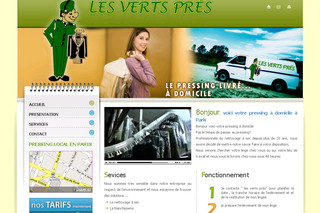 Aperçu visuel du site http://www.le-pressing-a-domicile.com/