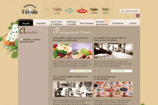 Aperçu visuel du site http://www.fromageries-etoile.com Aperçu visuel du site http://www.fromageries-etoile.com