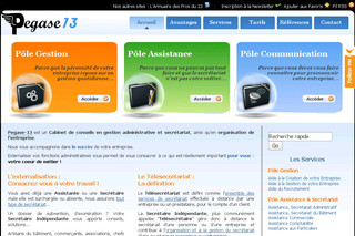 Pegase-13 : Gestion Administrative et Secrétariat Externe Pegase-13 : Gestion Administrative et Secrétariat Externe