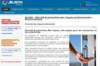 Aperçu visuel du site http://www.jelison.fr