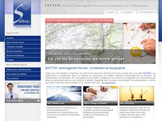 Saftop.ma - Aménagement foncier, nivellement et topographie au Maroc