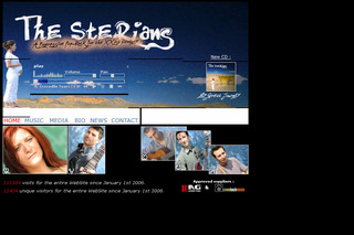 Aperçu visuel du site http://www.sterians.com