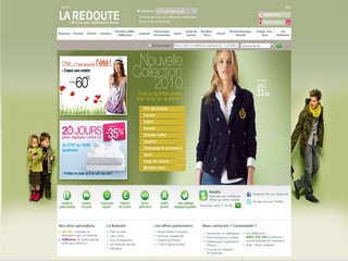 Aperçu visuel du site http://www.laredoute.fr/
