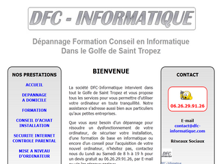 DFC Informatique - Assistance informatique à domicile - Dfc-informatique.com