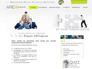 Aperçu visuel du site http://www.areo-consultants.fr