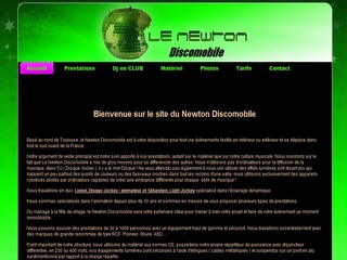 Le Newton Discomobile - Animation Dj Toulouse - Newtondiscomobile.com