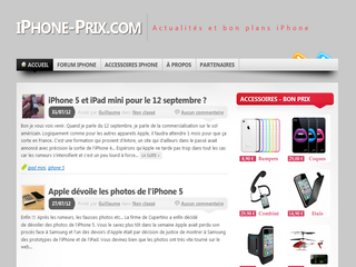 Blog iPhone - IPhone-prix.com