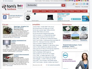 Tom's Hardware - Informatique, multimédia, Internet - Tomshardware.fr