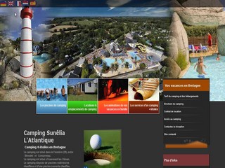 Aperçu visuel du site http://www.camping-bretagne-atlantique.com