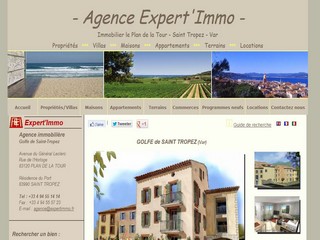 Agence Expert'Immo - Immobilier golfe de Saint Tropez - Expertimmo.fr