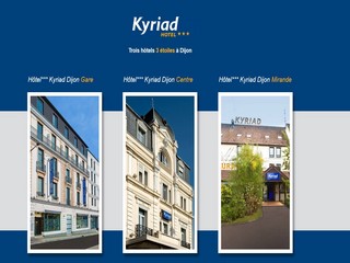 Hôtels Kyriad à Dijon : 3 hôtels aux 3 étoiles - Kyriaddijon.com