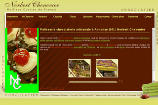 Patisserie-chenevier.com - Artisan pâtissier chocolatier Chenevier Annonay 07