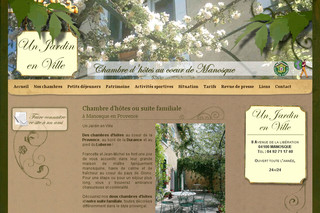Aperçu visuel du site http://www.chambres-provence.fr