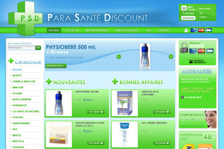 Parasantediscount.com - Parapharmacie Produits Minceur Cosmétiques Hygiène