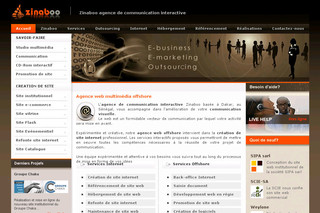 Zinaboo.com - Création et hébergement de site web au Sénégal