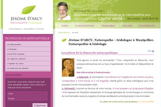 Jérôme d'Arcy, Naturopathie et iridologie | Jeromedarcy.com