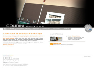 Aperçu visuel du site http://www.gourini-groupe.com