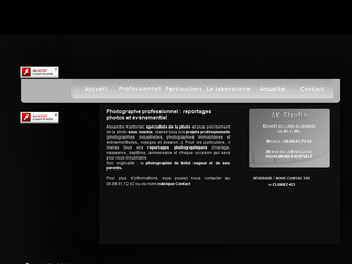 Aperçu visuel du site http://www.akstudio.fr