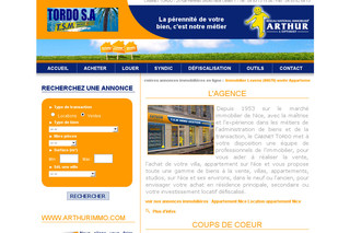 Vente-appartement-nice.com - Agence immobilière Tordo à Nice