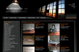 Loftboutik.com : Design esprit loft