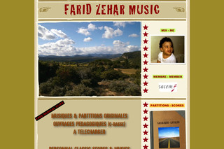 Partition-classique.com - Farid Zehar - Compositeur de musique classique