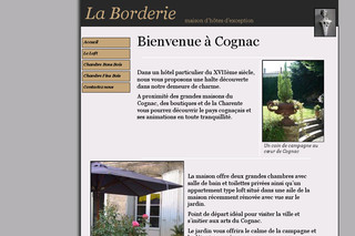 Aperçu visuel du site http://www.la-borderie.fr