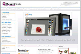 Packshot-creator.com - Studios de création numériques PackshotCreator