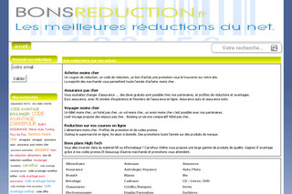 Aperçu visuel du site http://www.bonsreduction.fr