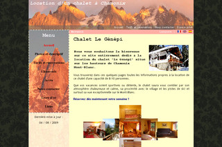 Aperçu visuel du site http://www.legenepi.com