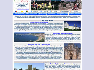 Lisboasightseeing.com - Séjjours Lisbonne Porto par opérateurs touristiques et agences de voyage du Portugal