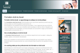 Tissot Formation – Formation droit du travail - Tissot-formation.fr