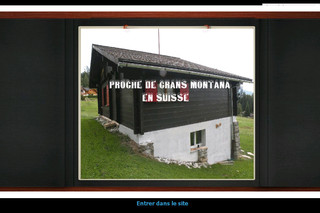 Chalet Crans Montana Valais en Suisse 8 personnes - Locationchaletlens.com