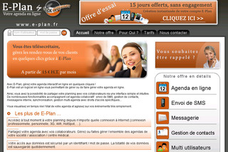 E-plan.fr - L'agenda en ligne pour les télésecrétariats