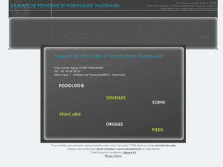 Coet-tremble-podologue.com - Cabinet Pédicurie Podologie Vincennes Orthopédie