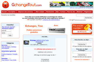 Troc auto moto - Gchangetout.com