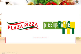 Aperçu visuel du site http://www.plaza-pizza.com